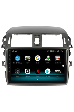 Navisun Toyota Corolla Android 13 Multimedya Carplay 4gb Ram 64gb Hdd 2007-2012 Navigasyon Ekran