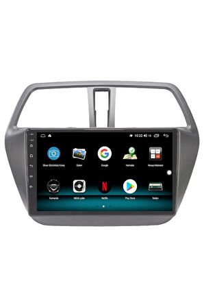 SUZUKI S Uyumlu ANDROİD 13 MULTİMEDYA CARPLAY 4GB RAM+64GB HDD 2013-2020 NAVİGASYON EKRAN