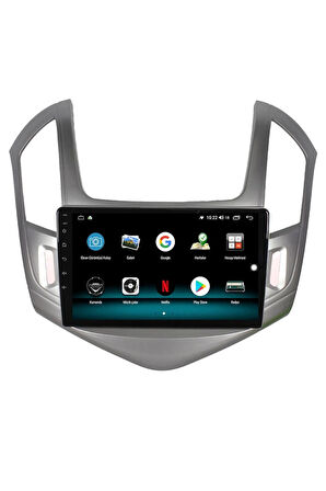 CHEVROLET CRUZE ANDROİD 13 MULTİMEDYA CARPLAY 4GB RAM+64GB HDD NAVİGASYON EKRAN