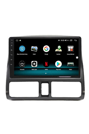 HONDA CRV ANDROİD 13 MULTİMEDYA CARPLAY 4GB RAM+64GB HDD 2002-2007 NAVİGASYON EKRAN