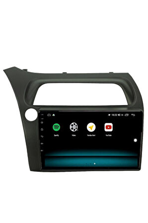 HONDA CİVİC SPORT ANDROİD 13 MULTİMEDYA CARPLAY 4GB RAM+64GB HDD 2006-2011 NAVİGASYON EKRAN