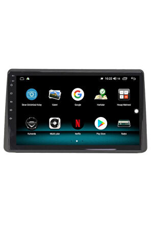 DACİA DUSTER ANDROİD 13 MULTİMEDYA CARPLAY 4GB RAM+64GB HDD 2019-2020 NAVİGASYON EKRAN