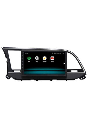 HYUNDAİ ELANTRA ANDROİD 13 MULTİMEDYA CARPLAY 4GB RAM+64GB HDD 2016-2018 NAVİGASYON EKRAN