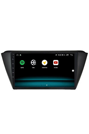 SKODA FABİA ANDROİD 13 MULTİMEDYA CARPLAY 4GB RAM+64GB HDD 2015 NAVİGASYON EKRAN