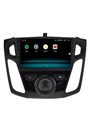 FORD FOCUS 3 ANDROİD 13 MULTİMEDYA CARPLAY 4GB RAM+64GB HDD 2012-2018 NAVİGASYON EKRAN