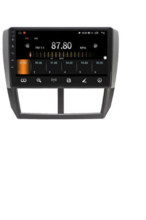 SUBARU FORESTER ANDROİD 13 MULTİMEDYA CARPLAY 4GB RAM+64GB HDD 2009-2012 NAVİGASYON EKRAN