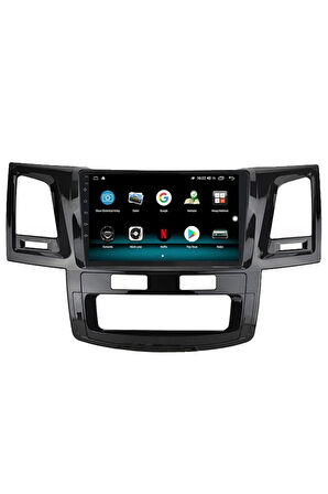TOYOTA FORTUNER ANDROİD 13 MULTİMEDYA CARPLAY 4GB RAM+64GB HDD NAVİGASYON EKRAN