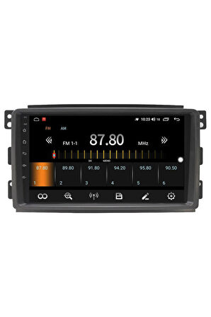 SMART FORTWO ANDROİD 13 MULTİMEDYA CARPLAY 4GB RAM+64GB HDD 2007-2010 NAVİGASYON EKRAN