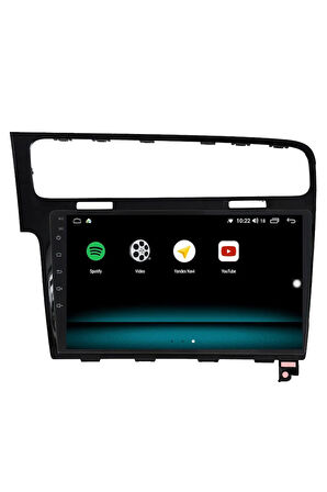 VOLKSWAGEN GOLF 7 ANDROİD 13 MULTİMEDYA CARPLAY 4GB RAM+64GB HDD NAVİGASYON EKRAN