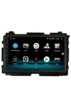 HONDA XRV ANDROİD 13 MULTİMEDYA CARPLAY 4GB RAM+64GB HDD 2015-2020 NAVİGASYON EKRAN