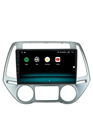 HYUNDAİ İ20 ANDROİD 13 MULTİMEDYA CARPLAY 4GB RAM+64GB HDD DİJİTAL KLİMA NAVİGASYON EKRAN