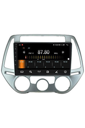 HYUNDAİ İ20 ANDROİD 13 MULTİMEDYA CARPLAY 4GB RAM+64GB HDD MANUEL KLİMA NAVİGASYON EKRAN