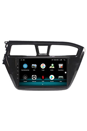HYUNDAİ İ20 ANDROİD 13 MULTİMEDYA CARPLAY 4GB RAM+64GB HDD 2014-2017 NAVİGASYON EKRAN