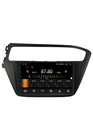 HYUNDAİ İ20 ANDROİD 13 MULTİMEDYA CARPLAY 4GB RAM+64GB HDD 2018-2020 NAVİGASYON EKRAN