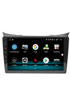 HYUNDAİ İ30 ANDROİD 13 MULTİMEDYA CARPLAY 4GB RAM+64GB HDD 2013-2016 NAVİGASYON EKRAN