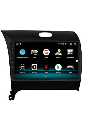 KİA CERATO ANDROİD 13 Uyumlu MULTİMEDYA CARPLAY 4GB RAM+64GB HDD 2016-2018 NAVİGASYON EKRAN