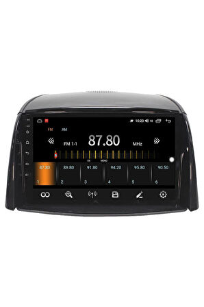 RENAULT KALEOS ANDROİD 13 MULTİMEDYA CARPLAY 4GB RAM+64GB HDD 2009-2012 NAVİGASYON EKRAN