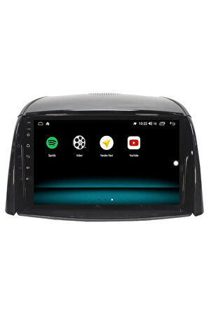 RENAULT KALEOS ANDROİD 13 MULTİMEDYA CARPLAY 4GB RAM+64GB HDD 2009-2012 NAVİGASYON EKRAN