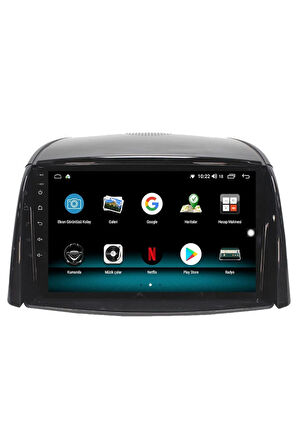 RENAULT KALEOS ANDROİD 13 MULTİMEDYA CARPLAY 4GB RAM+64GB HDD 2009-2012 NAVİGASYON EKRAN