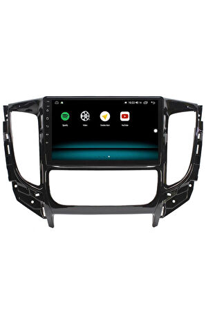 MİTSUBİSHİ L200 Uyumlu ANDROİD 13 MULTİMEDYA CARPLAY 4GB RAM+64GB HDD 2015-2019 NAVİGASYON EKRAN