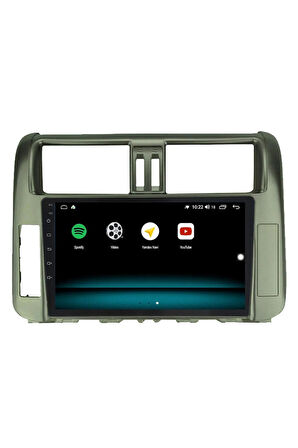 TOYOTA LAND CRUISER PRADO ANDROİD 13 MULTİMEDYA CARPLAY 4GB RAM+64GB HDD 2014-2017 NAVİGASYON EKRAN