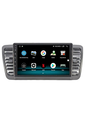 SUBARU LEGACY ANDROİD 13 MULTİMEDYA CARPLAY 4GB RAM+64GB HDD 2004-2009 NAVİGASYON EKRAN