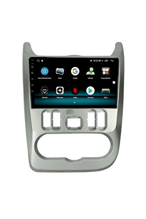 DACİA LOGAN ANDROİD 13 MULTİMEDYA CARPLAY 4GB RAM+64GB HDD 2010-2013 NAVİGASYON EKRAN