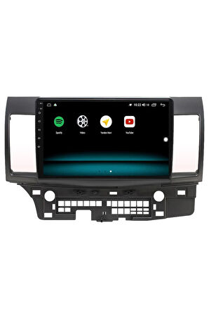 MİTSUBİSHİ LANCER Uyumlu 13 MULTİMEDYA CARPLAY 4GB RAM+64GB HDD 2008-2015 NAVİGASYON EKRAN