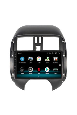 NİSSAN MİCRA ANDROİD 13 MULTİMEDYA CARPLAY 4GB RAM+64GB HDD 2014-2018 NAVİGASYON EKRAN