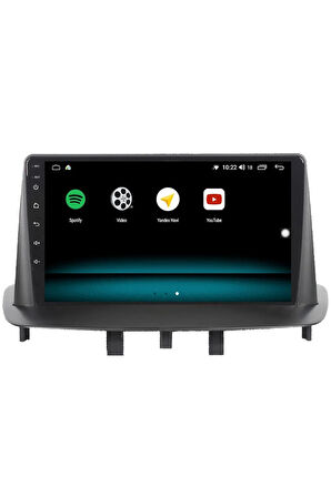 RENAULT MEGANE 3 ANDROİD 13 MULTİMEDYA CARPLAY 4GB RAM+64GB HDD NAVİGASYON EKRAN