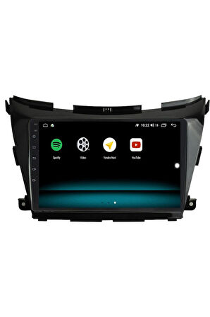 NİSSAN MURANO UYUMLU ANDROİD 13 MULTİMEDYA CARPLAY 4GB RAM+64GB HDD 2015 NAVİGASYON EKRAN