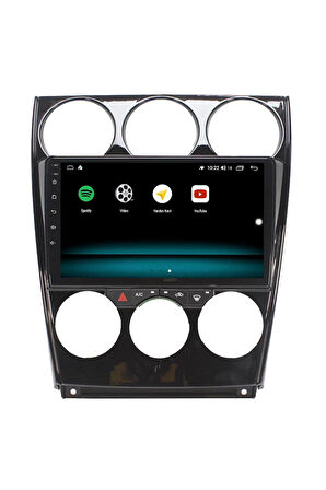 MAZDA 6 ANDROİD 13 MULTİMEDYA CARPLAY 4GB RAM+64GB HDD 2003-2007 NAVİGASYON EKRAN