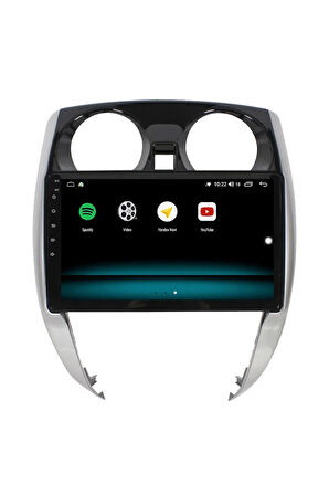 NİSSAN NOTE ANDROİD 13 MULTİMEDYA CARPLAY 4GB RAM+64GB HDD NAVİGASYON EKRAN