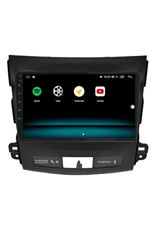 MİTSUBİSHİ OUTLANDER Uyumlu 13 MULTİMEDYA CARPLAY 4GB RAM+64GB HDD 2006-2012 NAVİGASYON EKRAN