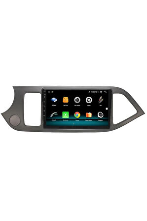KİA PİCANTO ANDROİD 13 MULTİMEDYA CARPLAY 4GB RAM+64GB HDD 2011-2016 NAVİGASYON EKRAN