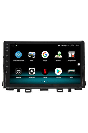 KİA PİCANTO ANDROİD 13 MULTİMEDYA CARPLAY 4GB RAM+64GB HDD 2018-2020 NAVİGASYON EKRAN