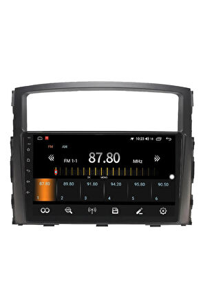 MİTSUBİSHİ PAJERO Uyumlu  ANDROİD 13 MULTİMEDYA CARPLAY 4GB RAM+64GB HDD NAVİGASYON EKRAN