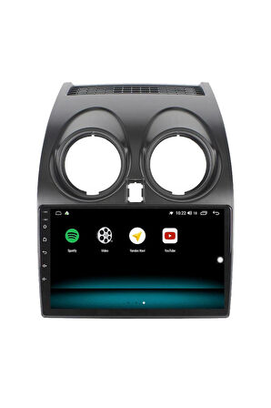 NİSSAN QASHQAİ ANDROİD 13 MULTİMEDYA CARPLAY 4GB RAM+64GB HDD 2007-2013 NAVİGASYON EKRAN