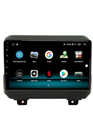 JEEP RUBİCON ANDROİD 13 MULTİMEDYA CARPLAY 4GB RAM+64GB HDD NAVİGASYON EKRAN