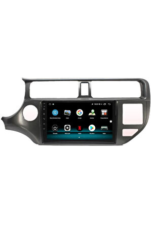 KİA RİO ANDROİD 13 MULTİMEDYA CARPLAY 4GB RAM+64GB HDD 2012-2014 NAVİGASYON EKRAN