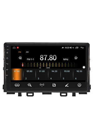 KİA RİO ANDROİD 13 MULTİMEDYA CARPLAY 4GB RAM+64GB HDD 2017-2021 NAVİGASYON EKRAN