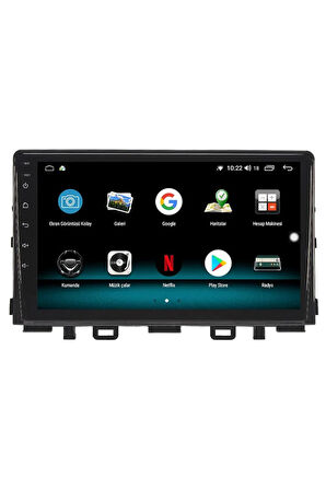 KİA RİO ANDROİD 13 MULTİMEDYA CARPLAY 4GB RAM+64GB HDD 2017-2021 NAVİGASYON EKRAN
