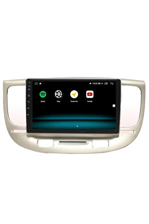 KİA RİO ANDROİD 13 MULTİMEDYA CARPLAY 4GB RAM+64GB HDD 2006-2011 NAVİGASYON EKRAN