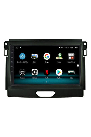 FORD RANGER ANDROİD 13 MULTİMEDYA CARPLAY 4GB RAM+64GB HDD 2015-2021 NAVİGASYON EKRAN