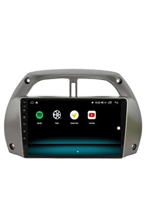 TOYOTA RAV4 ANDROİD 13 MULTİMEDYA CARPLAY 4GB RAM+64GB HDD 2001-2005 NAVİGASYON EKRAN