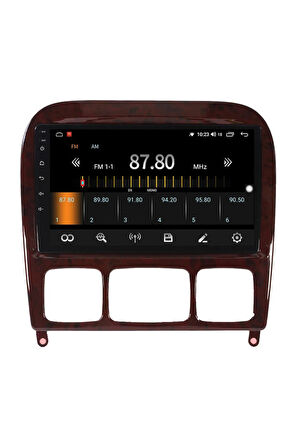 MERCEDES S CLASS W220 ANDROİD 13 MULTİMEDYA CARPLAY 4GB RAM+64GB HDD 1998-2005 NAVİGASYON EKRAN