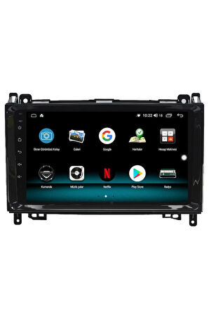 MERCEDES SPRİNTER ANDROİD 13 MULTİMEDYA CARPLAY 4GB RAM+64GB HDD 2008-2016 NAVİGASYON EKRAN