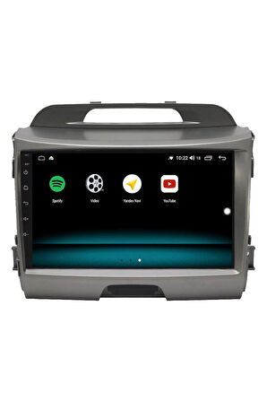 KİA SPORTAGE ANDROİD 13 MULTİMEDYA CARPLAY 4GB RAM+64GB HDD 2010-2015 NAVİGASYON EKRAN