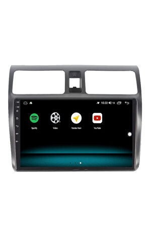 SUZUKI SWIFT ANDROİD 13 MULTİMEDYA CARPLAY 4GB RAM+64GB HDD 2006-2010 NAVİGASYON EKRAN