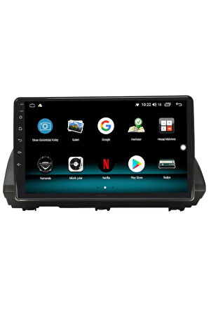 RENAULT TALİANT ANDROİD 13 MULTİMEDYA CARPLAY 4GB RAM+64GB HDD NAVİGASYON EKRAN